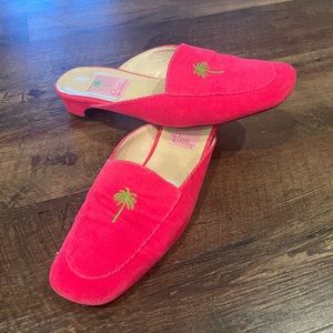 Lilly Pulitzer Pink Mules